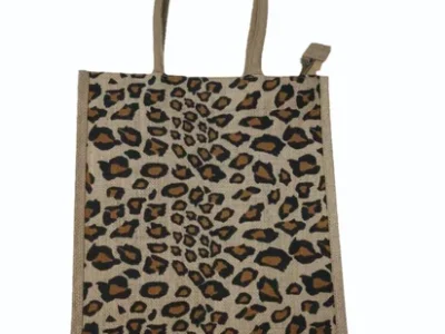 5kg Brown Printed Jute Bag