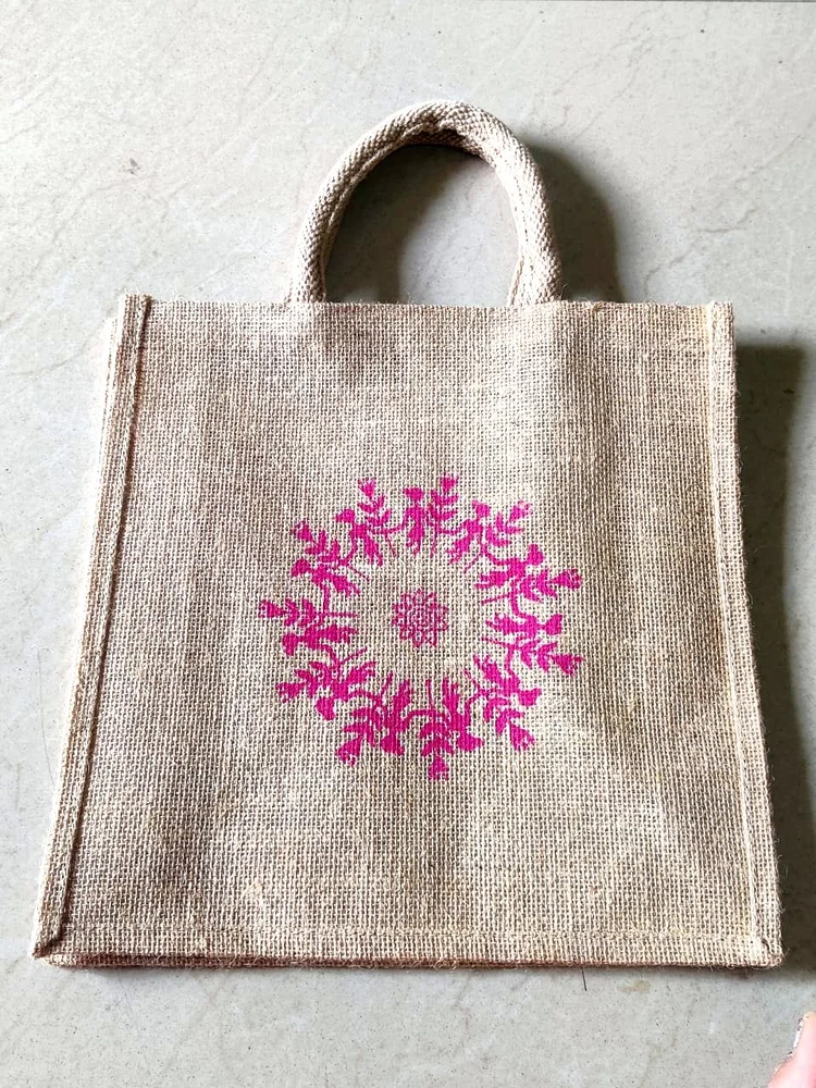 Designer Jute Bag - Image 2