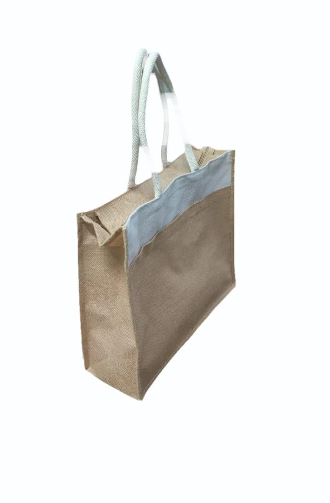 7Kg Brown Jute Carry Bag - Image 2