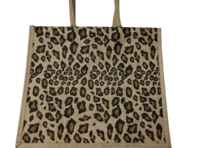 10kg Brown Printed Jute Bag